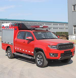 五岳牌TAZ5036TXFQC18器材消防车
