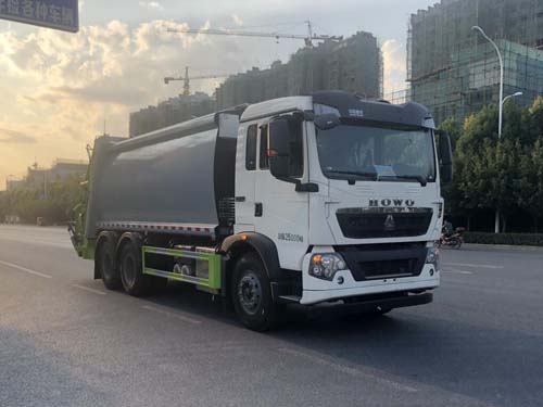 专威牌HTW5257ZYSZZ6压缩式垃圾车
