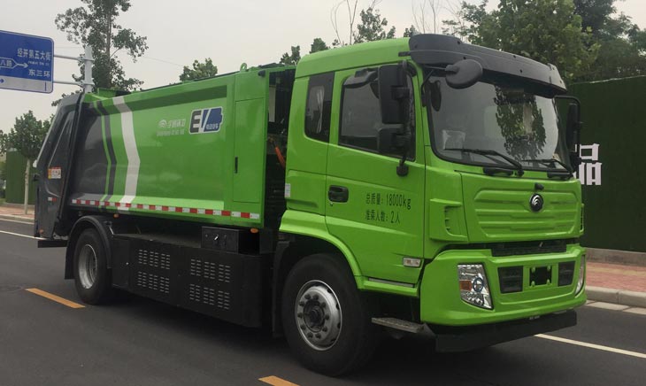 宇通牌YTZ5180ZYSD0BEV纯电动压缩式垃圾车