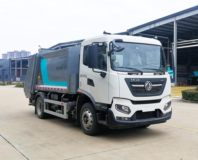 合加牌HJK5120ZYS6DF压缩式垃圾车