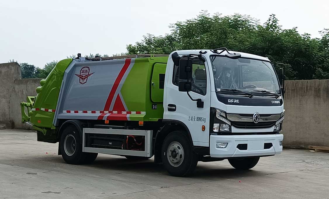 远达牌SCZ5090ZYSBEV纯电动压缩式垃圾车