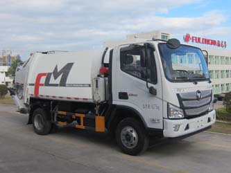 福龙马牌FLM5080ZYSFM6压缩式垃圾车