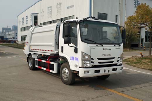 悦达牌YD5080ZYSQLE6压缩式垃圾车