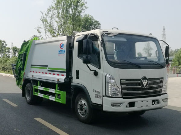 程力威牌CLW5080ZYSB6压缩式垃圾车