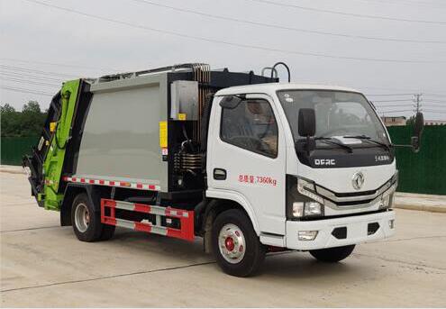 程力威牌CLW5070ZYS6WL压缩式垃圾车