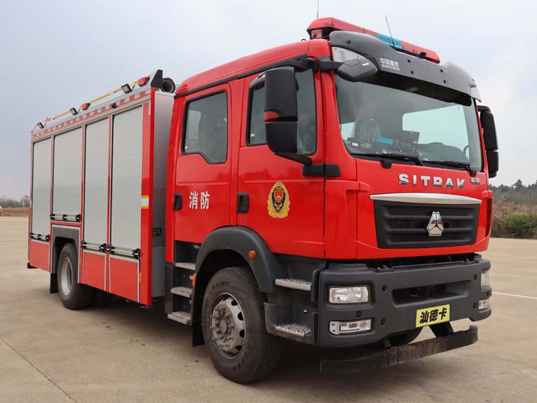 振翔牌MG5180GXFSG60/F6水罐消防车