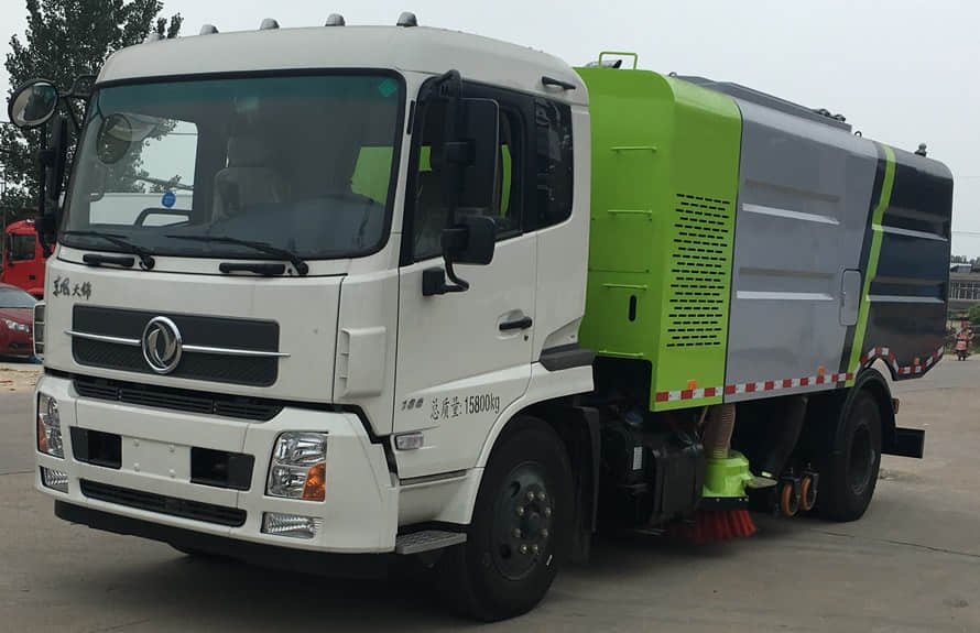 东风天锦干扫车_真空吸尘车_煤矿、电厂吸尘车