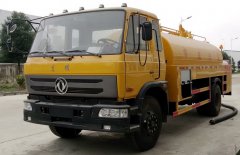 东风153高压清洗车_东风清洗吸污车
