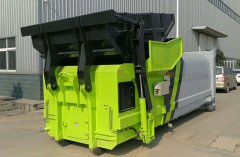 18方移动式联体压缩垃圾箱_厂家及配置介绍